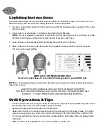 Preview for 2 page of Char-Griller 131712 Operating Instructions Manual