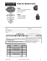 Preview for 18 page of Char-Griller 1515 Patio Pro Owner'S Manual