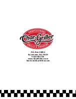 Preview for 84 page of Char-Griller CLASSIC 2175 Owner'S Manual