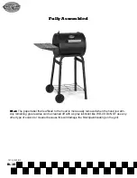 Предварительный просмотр 21 страницы Char-Griller Patio Pro 1515 Owner'S Manual