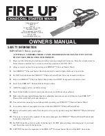 Charcoal Companion Fire UP! Owner'S Manual preview