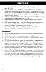 Preview for 6 page of Chard DD-45JC Use And Care Instructions Manual