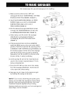 Предварительный просмотр 7 страницы Chard FG1000B Care And Use Manual