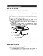 Предварительный просмотр 8 страницы Chard IM-15SS Use And Care Instructions Manual