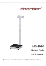 Charder MS 4940 User Manual preview