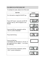 Charder MS2510 Calibration Procedure preview