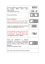 Preview for 2 page of Charder MS2510 Calibration Procedure