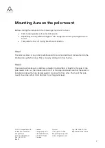 Preview for 7 page of Charge Amps Aura Pole Mount Installation Manual