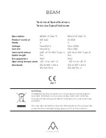 Preview for 2 page of Charge Amps BEAM 1P 20A T1 Product Manual