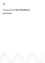 Предварительный просмотр 1 страницы Charge Amps Halo Pole Mount Manual