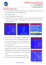 Preview for 5 page of Chargery Power C10325A v2.2 Manual