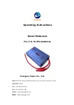 Chargery Power CY-B8+ Operating Instructions Manual preview