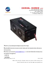 Preview for 1 page of Chargery C6050A Instruction Manual