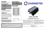 Chargetek RTIC-1120-W Installation Manual предпросмотр