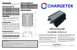 Chargetek RTIC-2120-WP Installation Manual preview