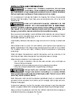 Preview for 4 page of Charging Systems International i-2412 Safety, Installation And Operating Instructions