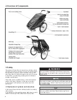 Preview for 4 page of Chariot Carriers CHEETAH 1 Owner'S Manual