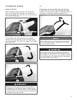 Preview for 9 page of Chariot Carriers CHEETAH 1 Owner'S Manual