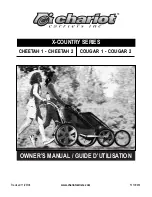 Предварительный просмотр 1 страницы Chariot Carriers Stoller Owner'S Manual