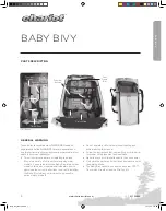 Chariot BABY BIVY Manual preview