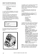 Preview for 4 page of Chariot CV28 Operating Instructions Manual