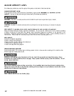 Preview for 6 page of Chariot CV28 Operating Instructions Manual