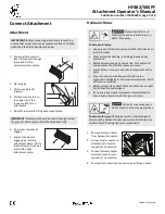 Предварительный просмотр 3 страницы Charles Machine Works Ditch Witch HF482 Operator'S Manual