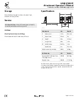 Предварительный просмотр 5 страницы Charles Machine Works Ditch Witch HF482 Operator'S Manual