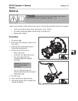 Предварительный просмотр 98 страницы Charles Machine Works Ditch Witch RT125 Operator'S Manual