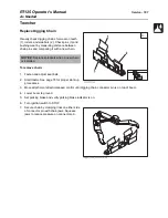 Предварительный просмотр 192 страницы Charles Machine Works Ditch Witch RT125 Operator'S Manual