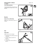 Предварительный просмотр 196 страницы Charles Machine Works Ditch Witch RT125 Operator'S Manual