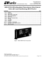 Предварительный просмотр 1 страницы Charles 3650-01 Manual