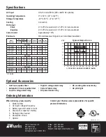 Предварительный просмотр 2 страницы Charles Solid Power AE Series Specifications