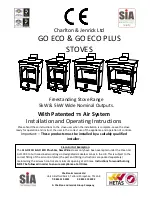 Charlton & Jenrick GO ECO 5Kw Installation And Operating Instructions Manual предпросмотр