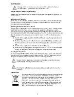 Предварительный просмотр 8 страницы Charlton & Jenrick Solstice Operating Manual