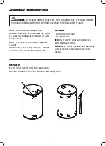 Preview for 6 page of Charmate CM160-028 Instructions Manual