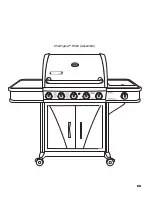 Предварительный просмотр 63 страницы Charmglow 5 Burner Gas Grill Owner'S Manual