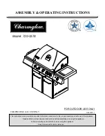 Charmglow 720-0578 Assembly & Operating Instructions preview
