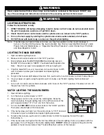 Предварительный просмотр 11 страницы Charmglow 810-7450-s Owner'S Manual