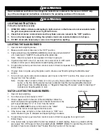 Предварительный просмотр 11 страницы Charmglow Charmglow 8410 Owner'S Manual