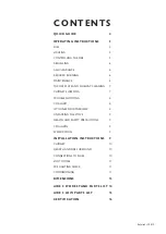 Preview for 3 page of Charnwood Aire 5 low Operating & Installation Instructions Manual