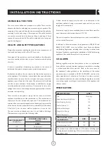 Preview for 9 page of Charnwood Aire 5 low Operating & Installation Instructions Manual