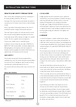 Preview for 10 page of Charnwood BAY 5 Operating & Installation Instructions Manual