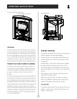 Предварительный просмотр 9 страницы Charnwood C-Four Insert Operating & Installation Instructions Manual