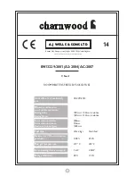 Предварительный просмотр 21 страницы Charnwood C-Four Insert Operating & Installation Instructions Manual