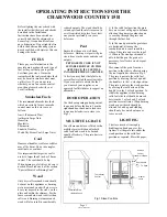 Preview for 2 page of Charnwood Country 15B Operating And Installation Instructions