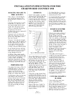 Preview for 6 page of Charnwood Country 15B Operating And Installation Instructions