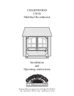 Charnwood CW50 Installation And Operating Instructions Manual preview