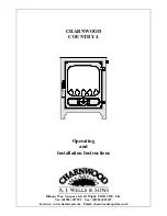 Preview for 1 page of Charnwood FIREPIT Operating And Installation Instructions