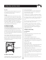 Предварительный просмотр 7 страницы Charnwood I S L A N D Operating & Installation Instructions Manual